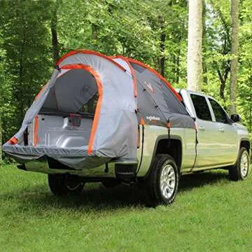 Rightline Gear Mid-Size Truck Bed Tent for Camping