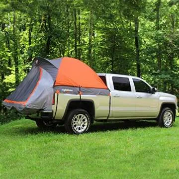 Rightline Gear Mid-Size Truck Bed Tent for Camping