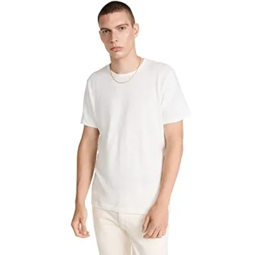 rag & bone Men's Classic Tee - Lightweight Slubbed Jersey, Perfect for Any Occasion