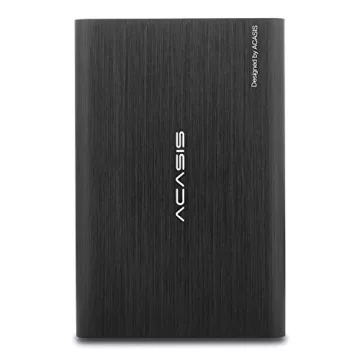ACASIS 500GB USB3.0 2.5" Portable External Hard Drive for Desktop Laptop HDD Hard Disk (500GB, Black)