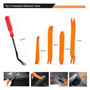 635Pcs Car Push Retainer Clips - All-in-One Fastener Kit