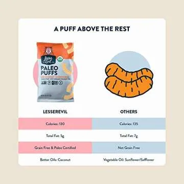 LesserEvil Organic Apple Cider Vinegar Paleo Puffs 5oz