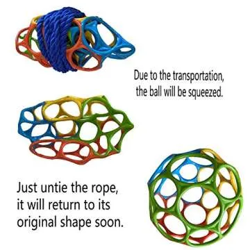 YUYUSO Horse Treat Ball - Stress Relief Toy for Stables