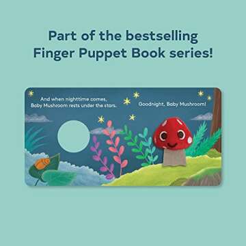 Baby Mushroom: Finger Puppet Book (Little Finger Puppet)