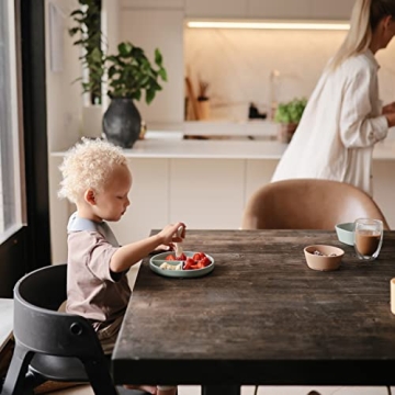 Stylish Mushie Silicone Baby Bib Waterproof Adjustable Fit