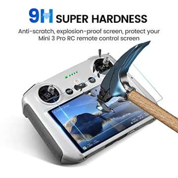 STARTRC Mini 4 Pro HD Tempered Glass Screen Protector