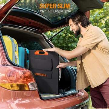 200W Portable Solar Panel for Outdoor Adventures and More