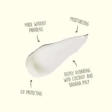 Sun Bum Revitalizing Conditioner| Smoothing and Shine Enhancing |Paraben Free, Gluten Free, Vegan, UV Protection | Daily Conditioner for All Hair Types | 10 oz bottle