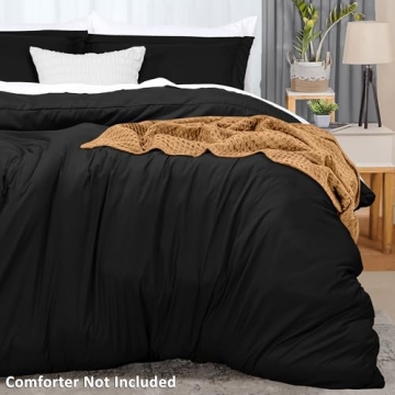 Utopia Bedding Queen Duvet Cover Set Soft Brushed Microfiber