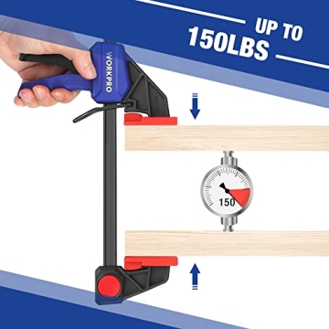 WORKPRO Bar Clamps for Woodworking Projects