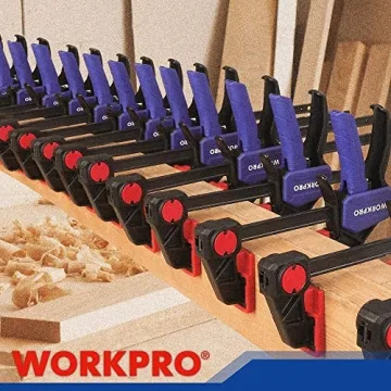 WORKPRO Bar Clamps for Woodworking Projects