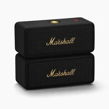 Marshall Emberton II Bluetooth Speaker - Black & Brass