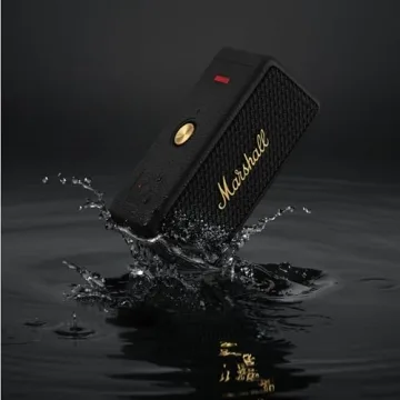 Marshall Emberton II Bluetooth Speaker - Black & Brass
