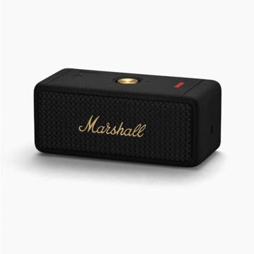 Marshall Emberton II Bluetooth Speaker - Black & Brass