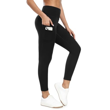 Ewedoos Yoga Pants Women Workout Leggings with Pockets for Women High Waisted Tummy Control Gym Legg...