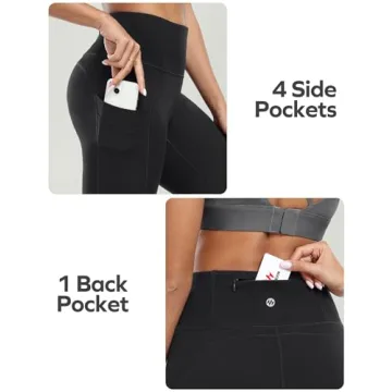 Ewedoos Yoga Pants Women High Waisted Workout Leggings with Pockets