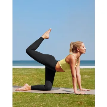 Ewedoos Yoga Pants Women High Waisted Workout Leggings with Pockets