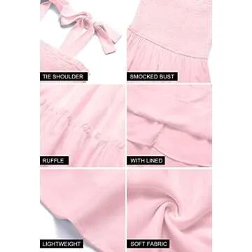 ZESICA Women's Summer Mini Dress for Every Occasion