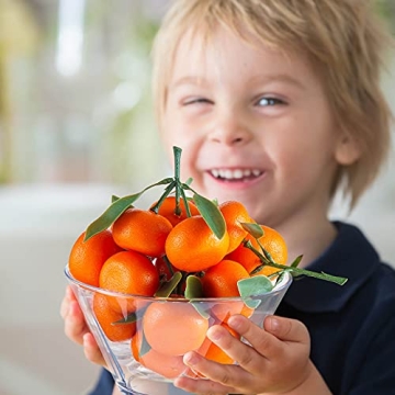 Realistic Artificial Mini Oranges for Home Decor