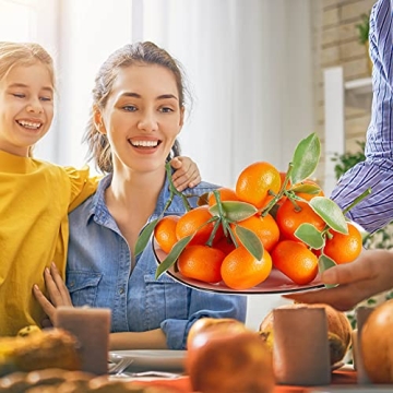 Realistic Artificial Mini Oranges for Home Decor