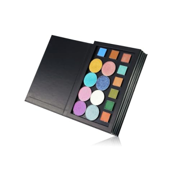 Coosei Book Shaped Magnetic Eyeshadow Palette - Large Space