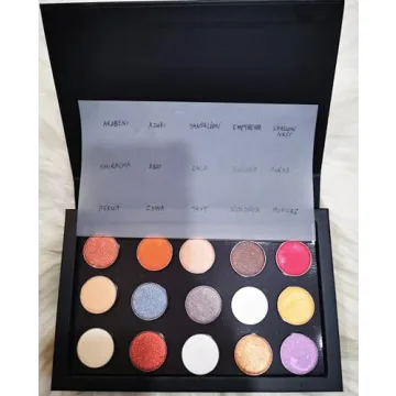 Coosei Book Shaped Magnetic Eyeshadow Palette - Large Space