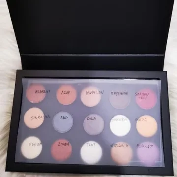 Coosei Book Shaped Magnetic Eyeshadow Palette - Large Space
