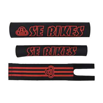 Stylish SE Bikes Pad Set for Unique Cycling Protection