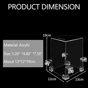 Hifybaty Clear Fish Elevator with Auto-Refill for Tanks