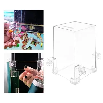Hifybaty Clear Fish Elevator with Auto-Refill for Tanks