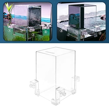 Hifybaty Clear Fish Elevator with Auto-Refill for Tanks