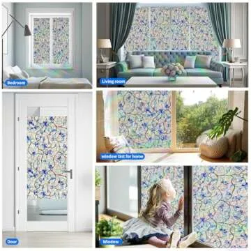 Decorative Window Film for Privacy and Sunlight