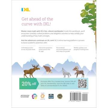 IXL The Ultimate 7th Grade Math Workbook - Comprehensive Learning for Kids Ages 12-13
