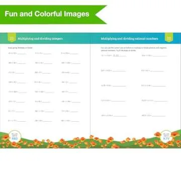 IXL 7th Grade Math Workbook for Ages 12-13 - Comprehensive Learning