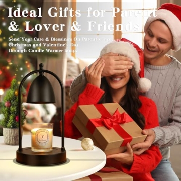 CANMEIJIA Dimmable Candle Warmer Lamp with Timer Safe Home Decor