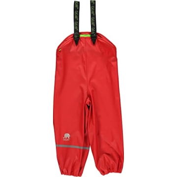 CeLaVi Kids Waterproof Rain Pants Dungarees for All Weather
