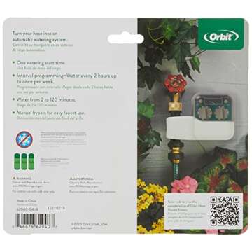 Orbit 2-Dial Digital Timer - Reliable Watering Solution