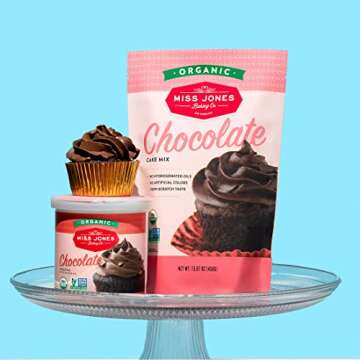Miss Jones Organic Chocolate Cake Mix - Vegan & Delicious