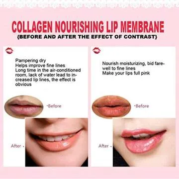Jakuva 30PCS Collagen Lip Mask - Hydrating Lip Care