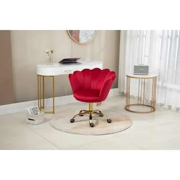 Stylish ZOBIDO Velvet Task Chair for Home & Office