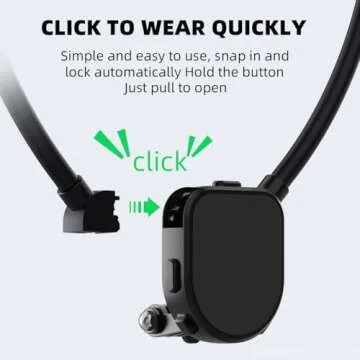 PellKing Neck Mount for DJI Pocket 3 with 360° Rotation