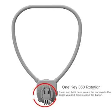 PellKing Neck Mount for DJI Pocket 3 with 360° Rotation