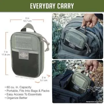 Maxpedition Medium Fatty 2012 Pocket Organizer (Foliage Green)