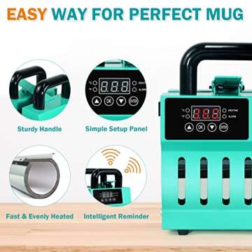 Realkant Mug Press for Sublimation Crafts and Gifts