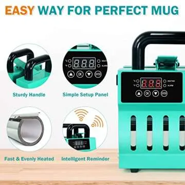 Realkant Mug Press for Sublimation Crafts and Gifts