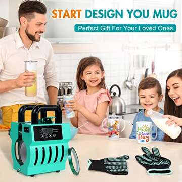 Realkant Mug Press for Sublimation Crafts and Gifts