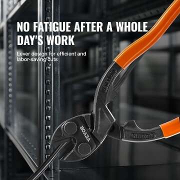 VEVOR 8'' Bolt Cutter: Durable and Ergonomic Tool