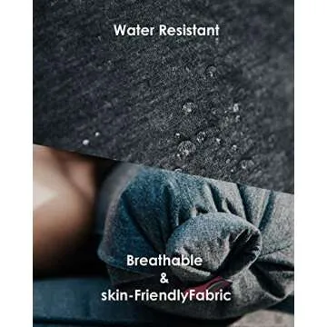 DesignNest Allocacoc DH0036 Aubergine Pillow, Comfort in just a Puff, Inflatable and Compact Pillow for Nap or Sleep, Travel Pillow