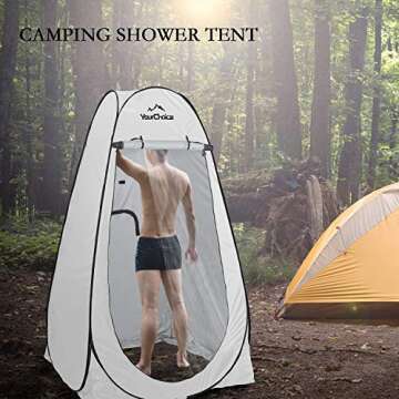 Portable Privacy Shower Tent for Outdoor Adventures