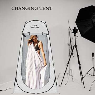 Portable Privacy Shower Tent for Outdoor Adventures